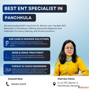 Best ENT Specialist in Panchkula