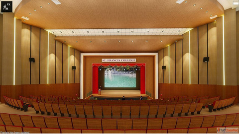 Grooved Wooden Acoustic Panels by HV ACOUSTIC