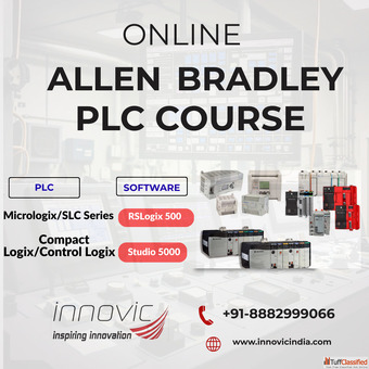 Allen Bradley PLC course RSLogix 500Studio 5000 training online.