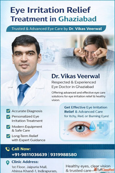 Eye irritation relief Treatment in Vaishali