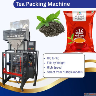 Tea Packing Machine - Pouchpackingmachineindia.in