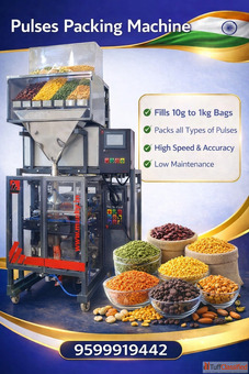 Pulses Packing Machine - Pouchpackingmachineindia.in