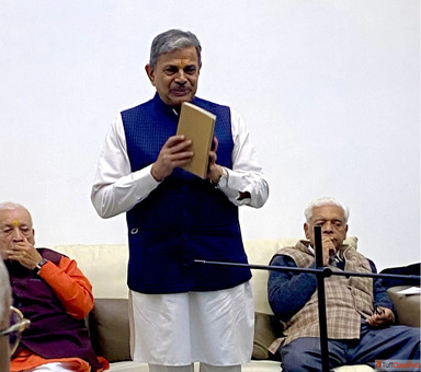 Dattatreya Hosabale Interacts with Education Leaders Calls for Strengthening India's Art Cultur