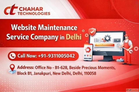 Reliable Website Maintenance Service Company in Delhi