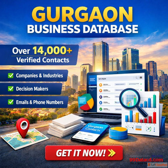 Download 14218 GURGAON B2B Companies Data