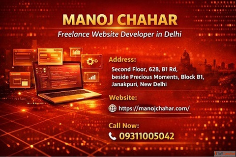 Hire the Best Freelance Website Developer in Delhi