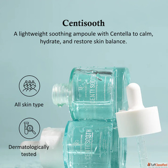 Centi Sooth Intense Soothing Ampoule - Hydrating Calming Serum for Sensitive Skin 30 ml