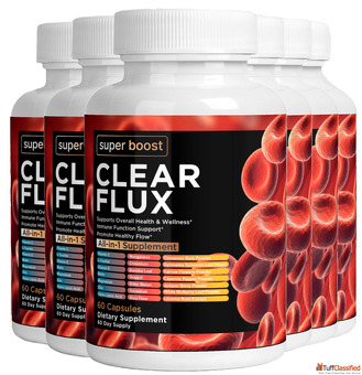 Clear Flux Blood Support Supplement Supplements - health