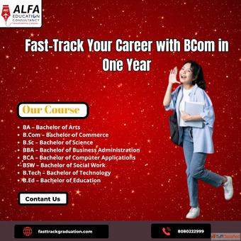 One Year Degree Course for Fast and Flexible Graduation