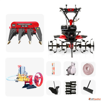 Balwaan Power Weeder BP-700 7-in-1 Multi-Purpose 212cc Petrol Engine