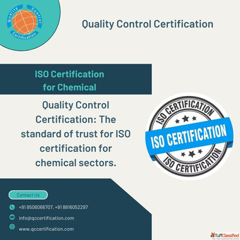ISO Certification for Chemical Quality Control Certification