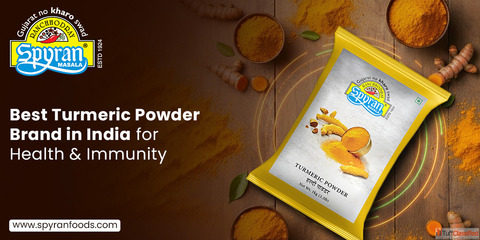 Pure turmeric powder brand in india Spyranfoods