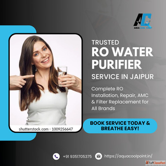 Trusted RO Water Purifier Service in Jaipur