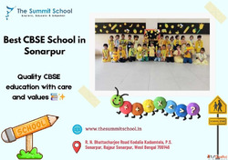 Best CBSE Schools in Sonarpur The Summit School Kolkata