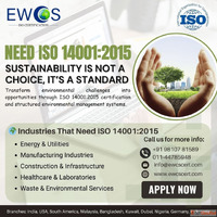 Best ISO 14001 Certification In Delhi-EWCS