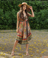 Shop Bhanuni By Jyoti Floral Dresses Online at Muzai