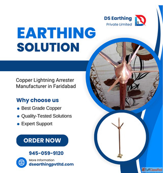Copper Lighting Arrester Manufacturer in Faridabad