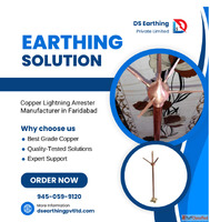 Copper Lighting Arrester Manufacturer in Faridabad