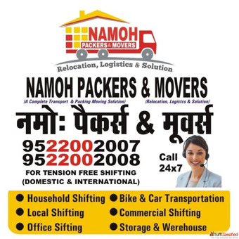 Reliable Packers and Movers in Jabalpur - Namoh Packers and Movers