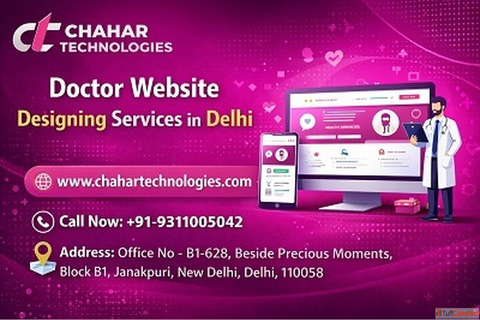 Chahar Technologies - Professional Doctor Website Designing Services in Delhi