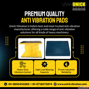 Anti Vibration Pads for Industrial Machinery 9650434282