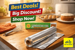 Shiny Kitchen Foil Rolls - Your Everyday Cooking Companion