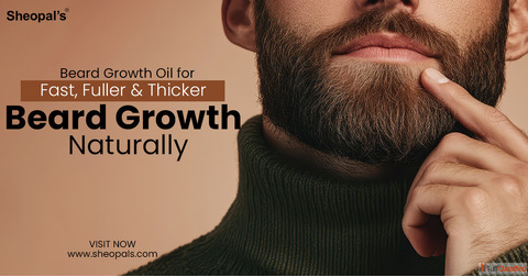 Best Beard Growth Oil for Men - Thick Strong Healthy Beard