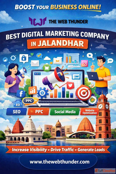 Top Digital Marketing Company in Jalandhar - The Web Thunder