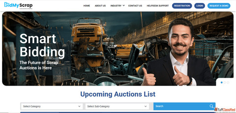 Digital Lifecycle Management BidMyScrap Industrial Auction Platform
