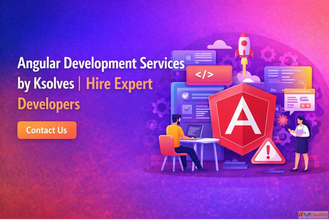 Angular Development Services by Ksolves Hire Expert Developers