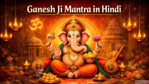 Ganesh Ji Mantra in Hindi गणश ज क मतर
