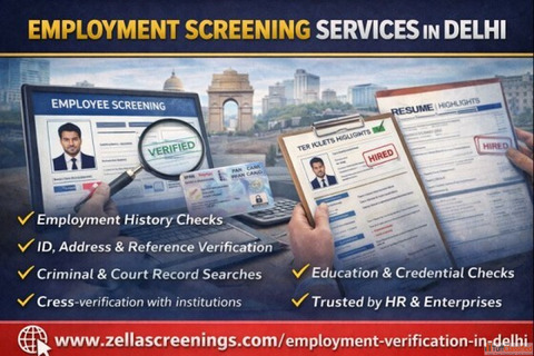 Employment Screening Services in Delhi - Reliable Compliant Hiring Support