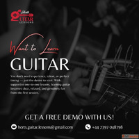 Beginner to Advanced Guitar Lessons in St Albans