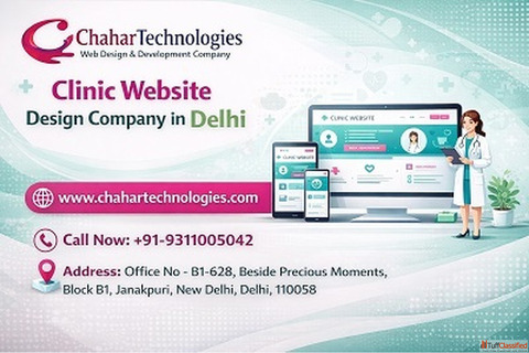 Chahar Technologies - Experienced Clinic Website Design Company in Delhi