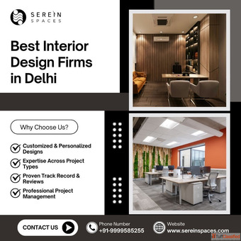 Best Interior Design Firms in Delhi for Modern Spaces
