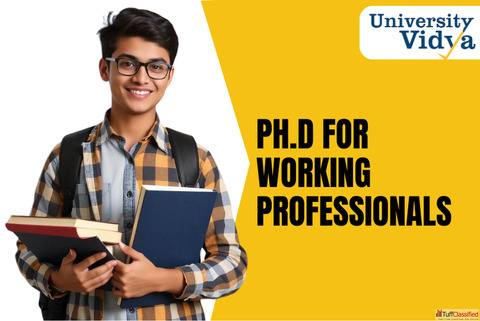 Online Phd For Working Professionals Research at University Vidya