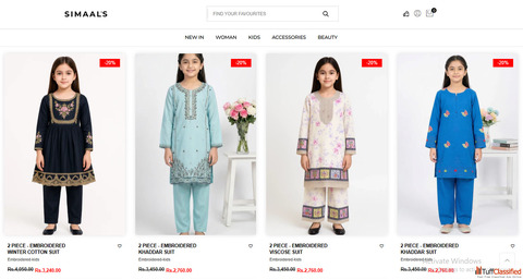 Pakistani clothing brands including women men affordable