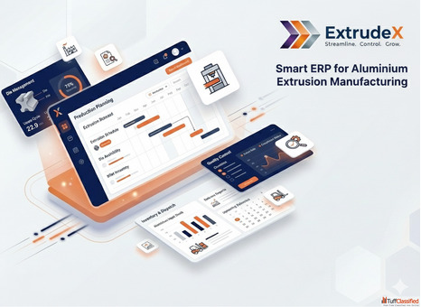 ExtrudeX ERP - Aluminium Extrusion ERP Software for Manufacturers