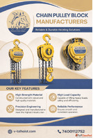 Leading Chain Pulley Block Manufacturers - V-talhoist