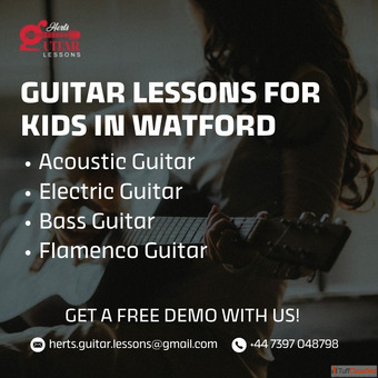 Guitar Lessons for Kids in Watford Fun and Easy Learning
