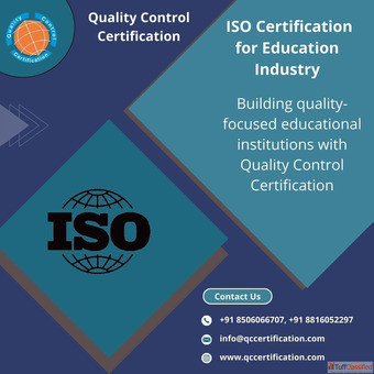 ISO Certification for Education Industry Quality Control Certification