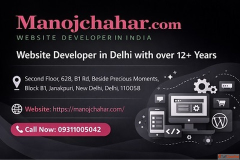 Expert Website Developer in Delhi with 12 Years of Professional Experience