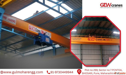Industrial Lifting Solutions by the Best EOT Cranes Manufacturer - GEW CRANES