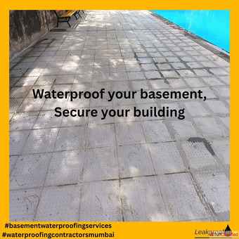 Waterproof your basement secure your building