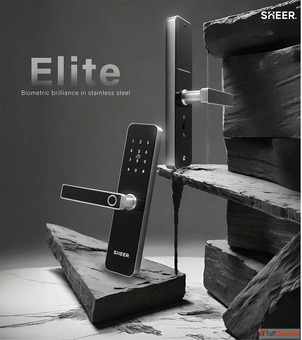 ELITE - Keyless Lock Crystalline Steel Silver