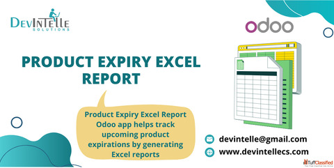 Product Expiry Excel Report in Odoo