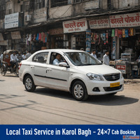 Local Taxi Service in Karol Bagh - Go India Cabs