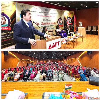 Dr. Sarojini Naidu International Award for Working Women - A Grand Celebration of Excellence at Marw