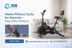 Home Fitness Cycle for Exercise - Easy Daily Workout