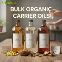 Bulk Organic Carrier Oils Pure Cold-Pressed Base Oils by Aro...